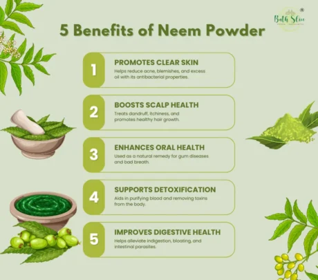 5 Benefits of Neem Powder