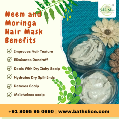 Neem and Moringa Hair Mask Benefits 1