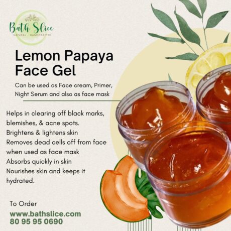 Lemon Papaya Face Gel Benefits