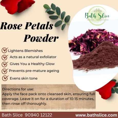 Rose Petals Powder Benefits