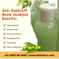 Anti dandruff Neem Shampoo | Handmade & Natural Neem Shampoo